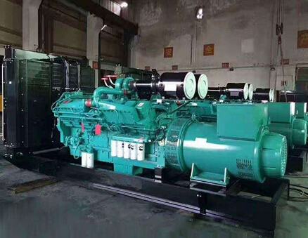 蓝山科克400kw大型柴油发电机组